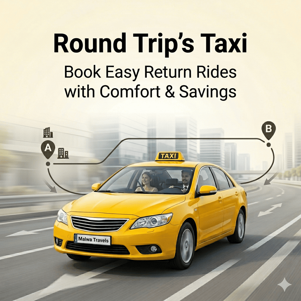 round trip taxi service Mohali