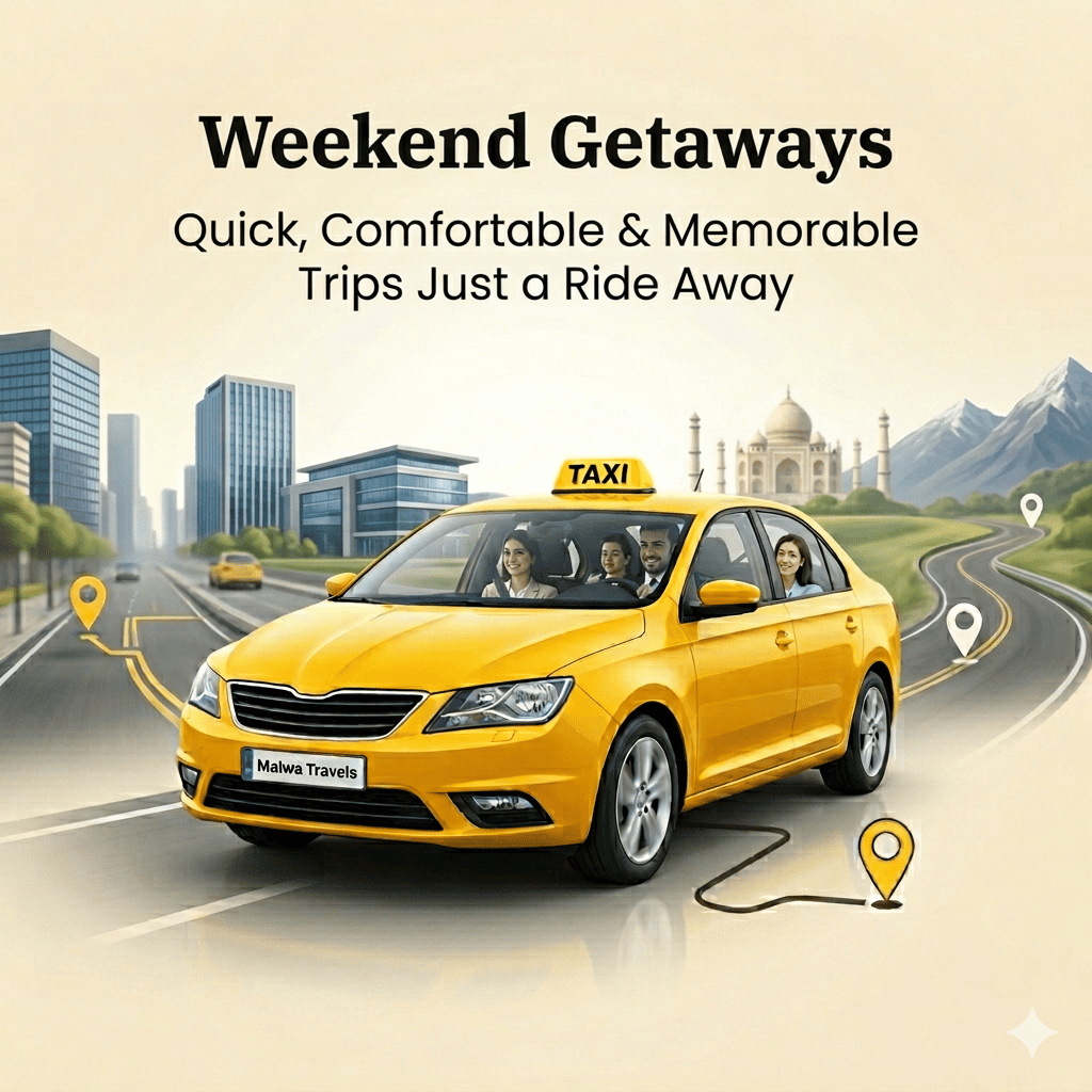 Weekend Getaway Taxi Service Mohali cab booking,Weekend Getaway Taxi Service Mohali outstation taxi
